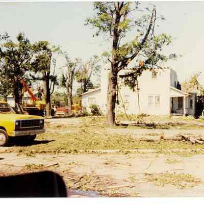Tornado damage