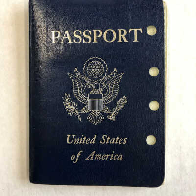 Donald L. Martin Official Passport