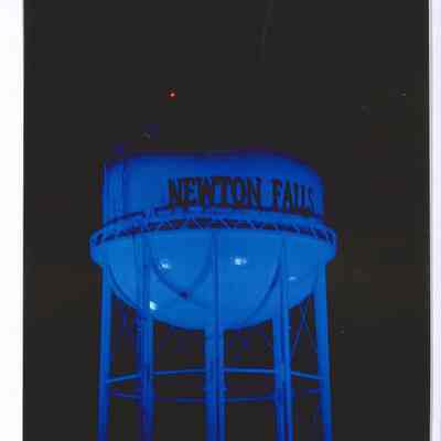 Lighted Water Tower