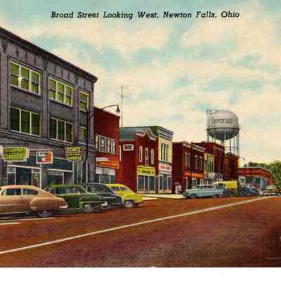 Postcard of Broad Street