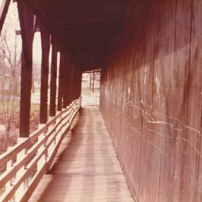 East Branch Covered Bridge Walkway