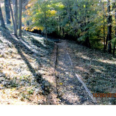 Pathway in East Side Cemetery