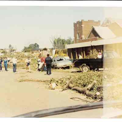 Tornado damage
