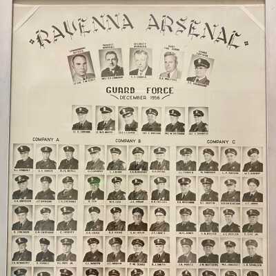 Ravenna Arsenal Guard Force December 1956