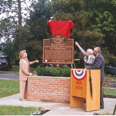 Sutherland Plaque Unveiling
