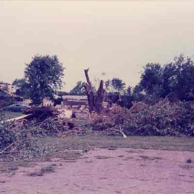 Tornado damage