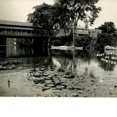 Boat on West Branch of Mahoning River