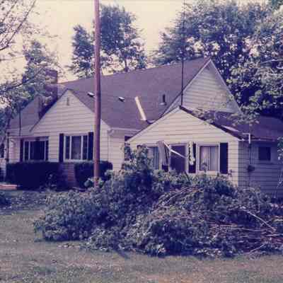 Tornado damage