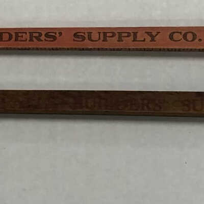 Newton Falls Builders' Supply Co. Yardsticks