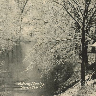 Frosty Morning Postcard