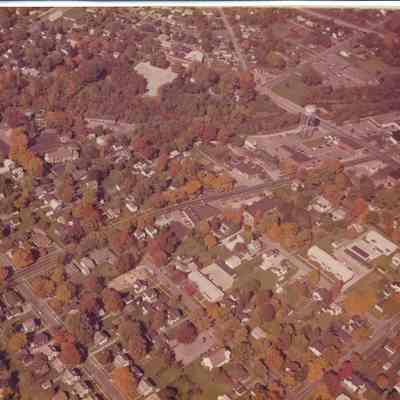 Newton Falls, Ohio aerial view