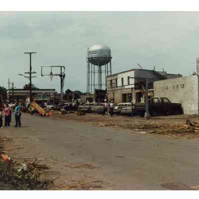 Tornado damage
