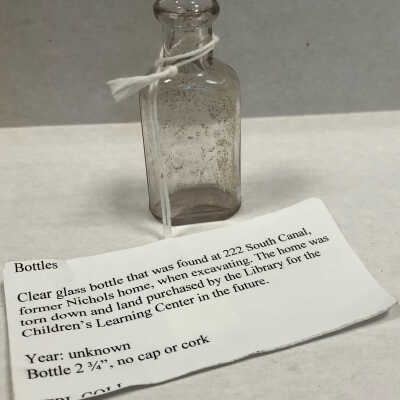 Clear Glass Bottle
