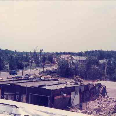 Tornado damage
