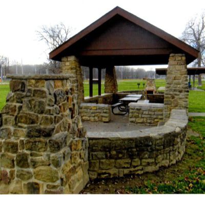 Picnic Area in City Park