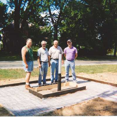 Sutherland Plaque Installation