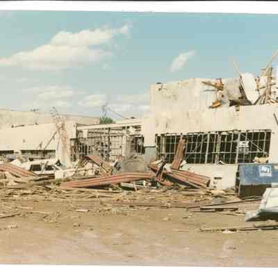 Tornado damage
