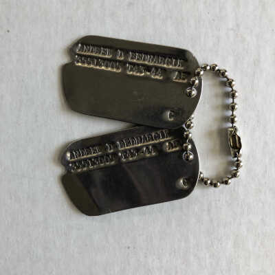World War II Military Identification Tags