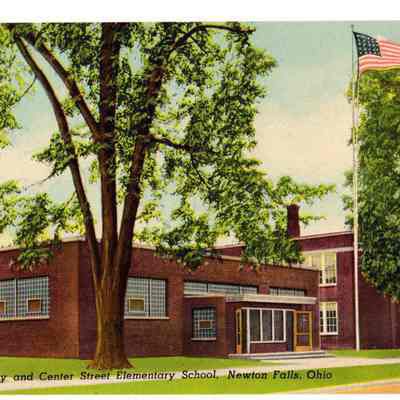 Library and Center Street Elementary School