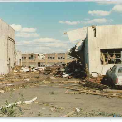 Tornado damage