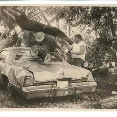 Tornado clean up