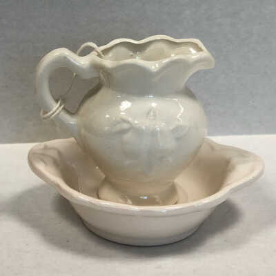 Miniature Pitcher and Saucer