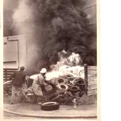 Scrap Tires being investigated by the State Fire Marshall