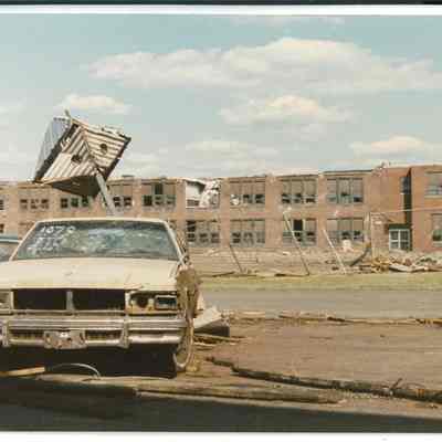Tornado damage