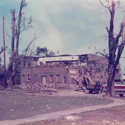 Tornado damage