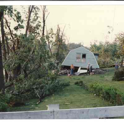 Tornado damage