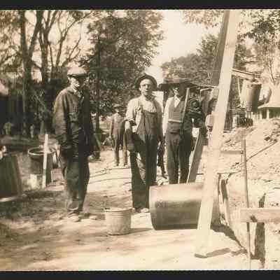 Construction of sewer lines on Windham Road