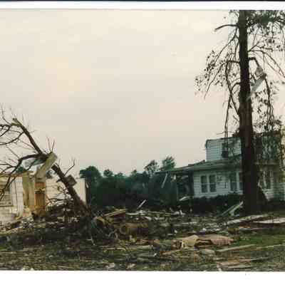 Tornado damage