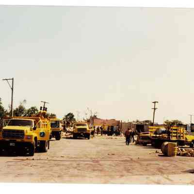 Tornado damage