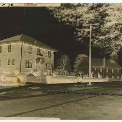 St. Josephs Church and Rectory Negative