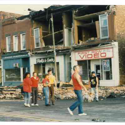 Tornado damage