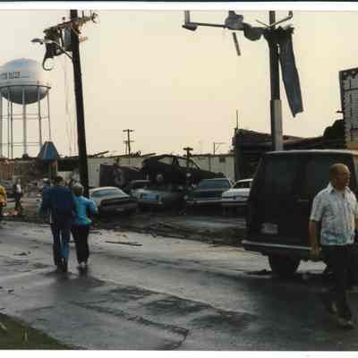Tornado damage