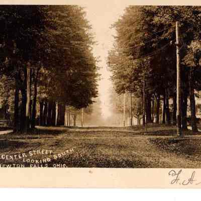 Postcard of Center Street