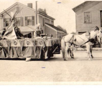 Newton Falls Boy Scout Float, 1915
