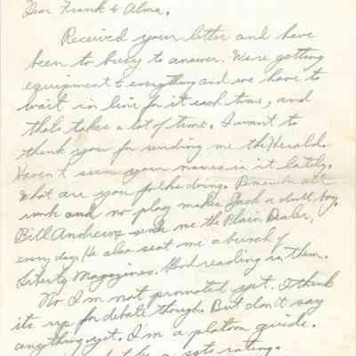 Ticknor letter