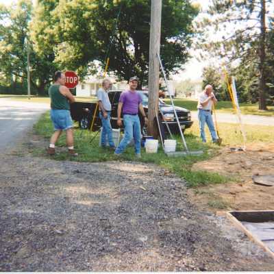 Sutherland Plaque Installation