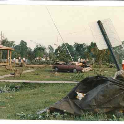 Tornado damage
