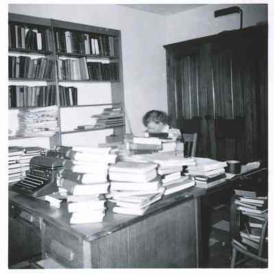 Newton Falls Library workroom