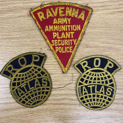 Ravenna Army Ammunition Plant Badges