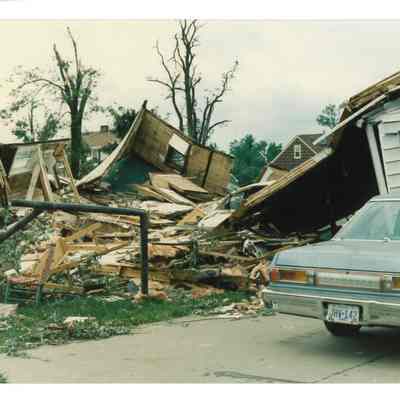 Tornado damage