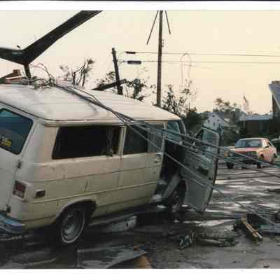 Tornado damage