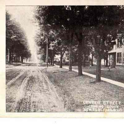 Postcard of Center Street
