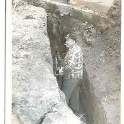 Gas line installation
