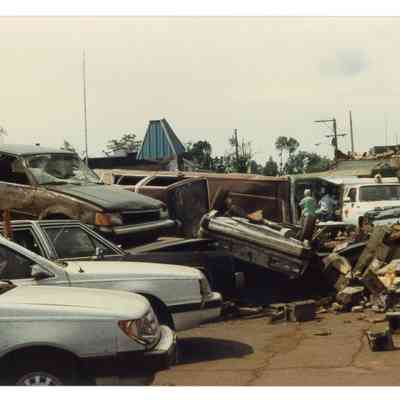Tornado damage