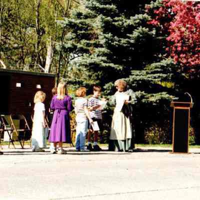 1999 Covered Bridge Dedication