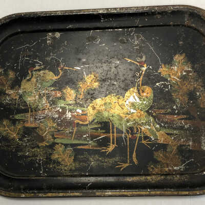 Eagle Clothing Store Decorative Metal Tray